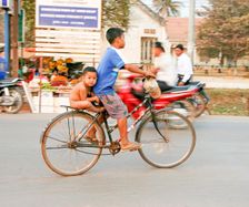 Cyklist, Kambodja